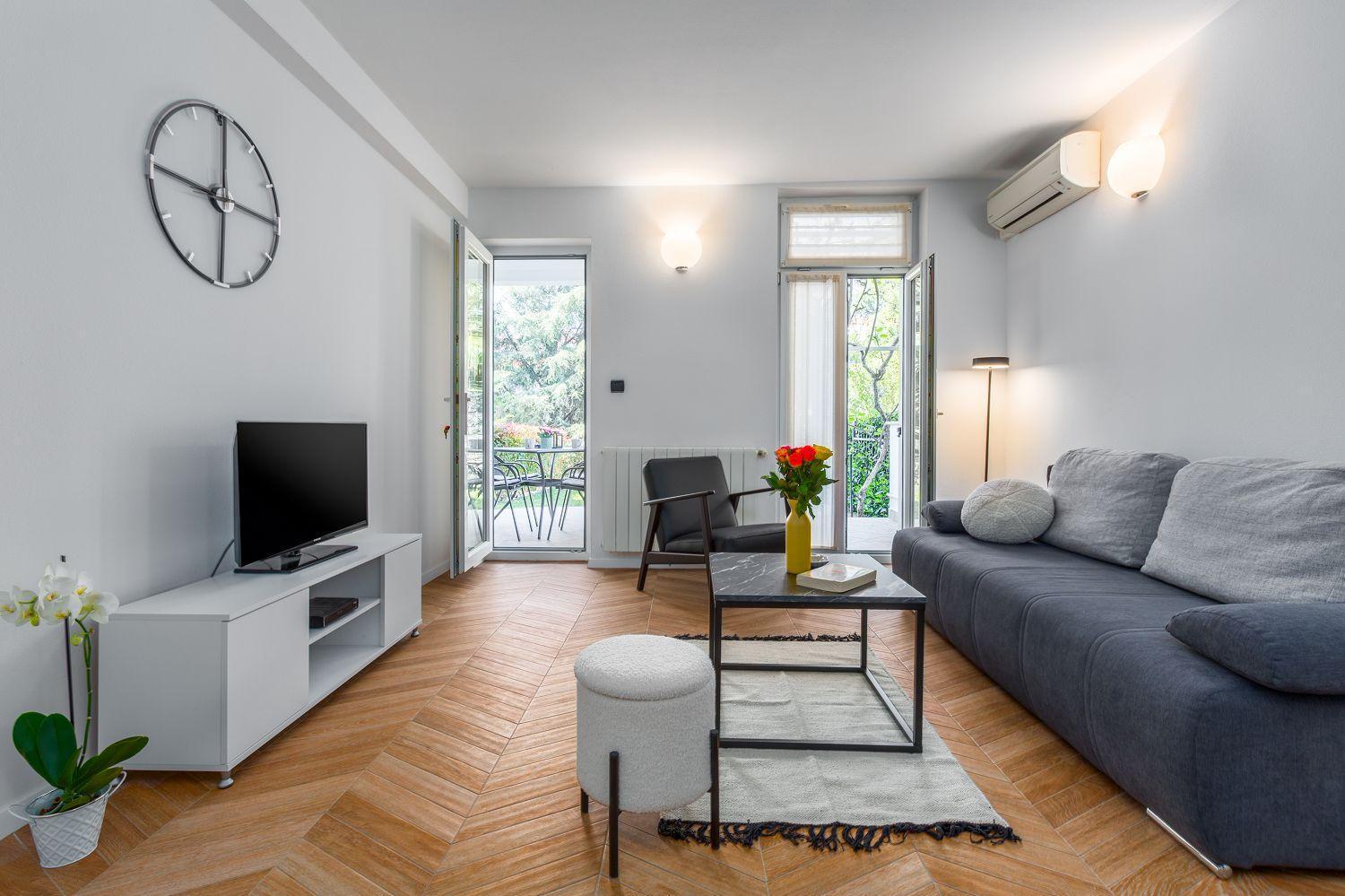 Malerisches Mit Mediterranem Garten - Nur 450 Meter Zum Apartment
